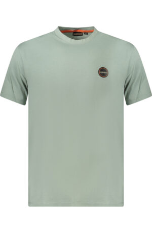 NAPAPIJRI T-SHIRT MANICHE CORTE UOMO VERDE