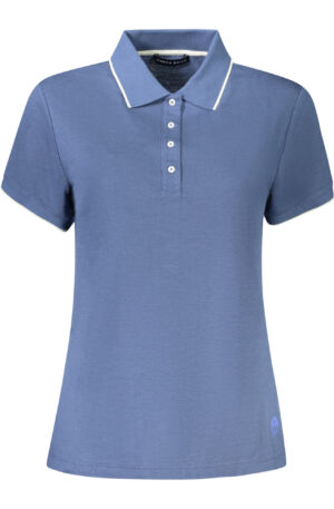 NORTH SAILS POLO MANICHE CORTE DONNA BLU
