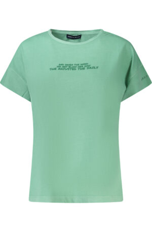 NORTH SAILS T-SHIRT MANICHE CORTE DONNA VERDE