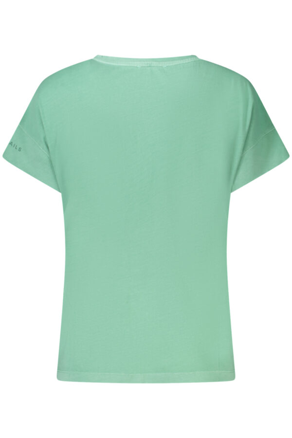 NORTH SAILS T-SHIRT MANICHE CORTE DONNA VERDE - immagine 2