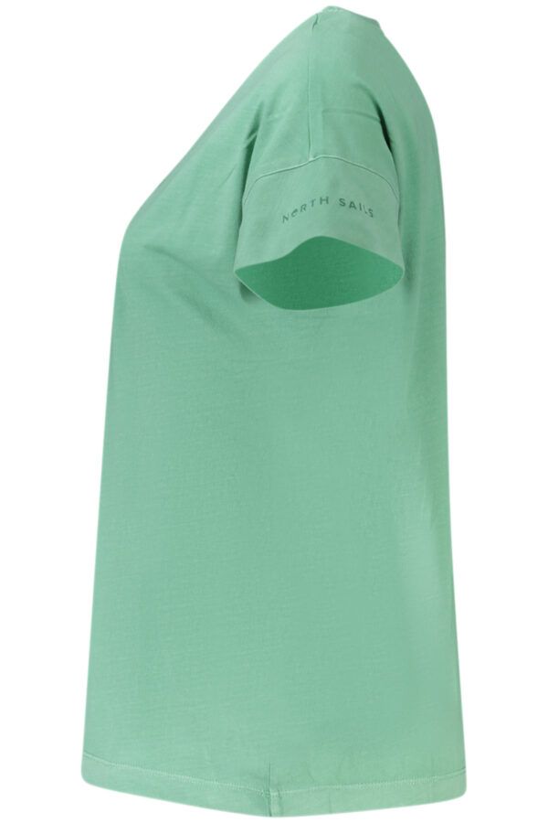 NORTH SAILS T-SHIRT MANICHE CORTE DONNA VERDE - immagine 3