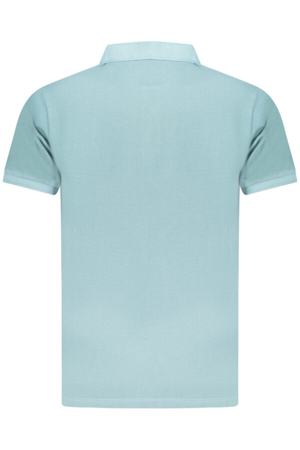 NORWAY 1963 POLO MANICHE CORTE UOMO AZZURRO - immagine 2
