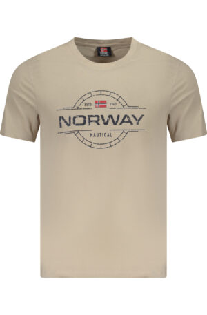 NORWAY 1963 T-SHIRT MANICHE CORTE UOMO BEIGE