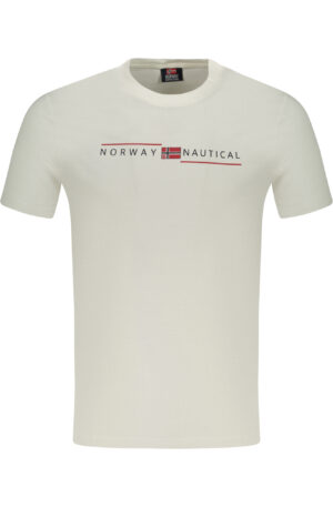 NORWAY 1963 T-SHIRT MANICHE CORTE UOMO BIANCO