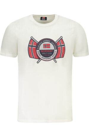 NORWAY 1963 T-SHIRT MANICHE CORTE UOMO BIANCO