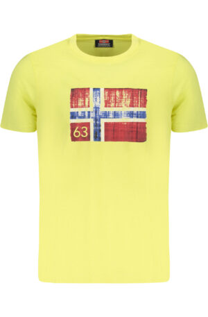 NORWAY 1963 T-SHIRT MANICHE CORTE UOMO GIALLO