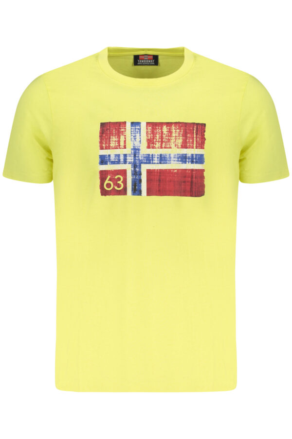 NORWAY 1963 T-SHIRT MANICHE CORTE UOMO GIALLO
