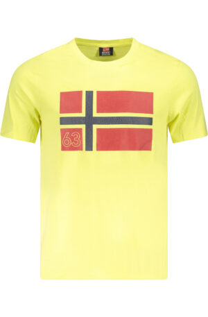 NORWAY 1963 T-SHIRT MANICHE CORTE UOMO GIALLO