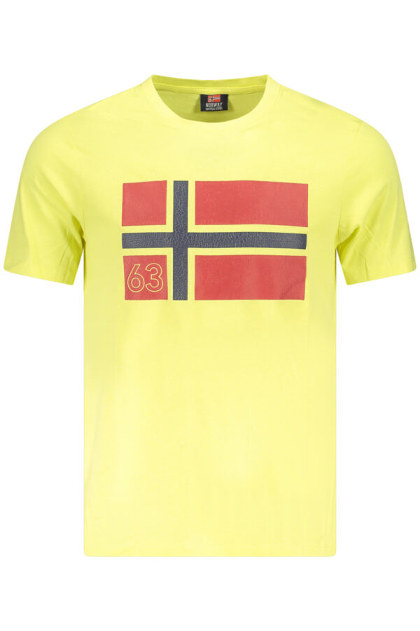NORWAY 1963 T-SHIRT MANICHE CORTE UOMO GIALLO