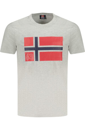 NORWAY 1963 T-SHIRT MANICHE CORTE UOMO GRIGIO