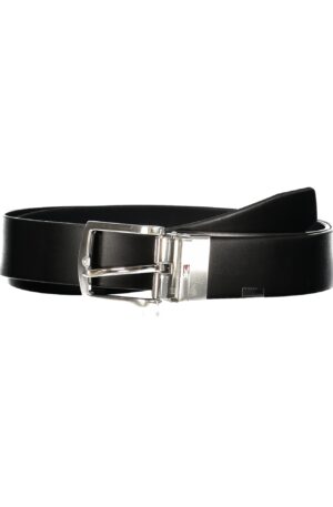 TOMMY HILFIGER CINTURA IN PELLE UOMO BLU