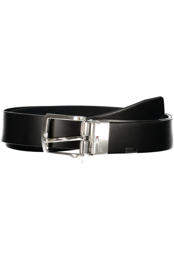 TOMMY HILFIGER CINTURA IN PELLE UOMO BLU