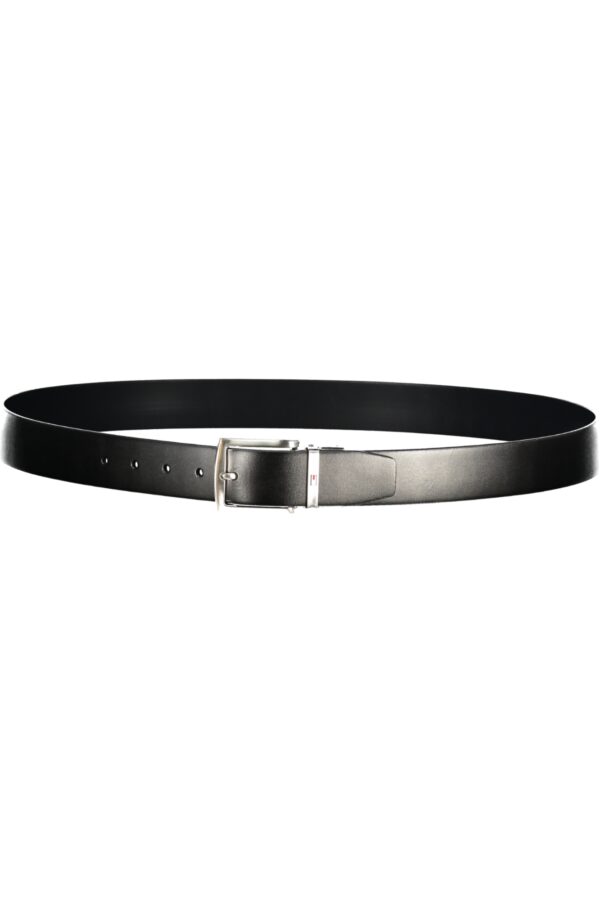 TOMMY HILFIGER CINTURA IN PELLE UOMO BLU - immagine 2