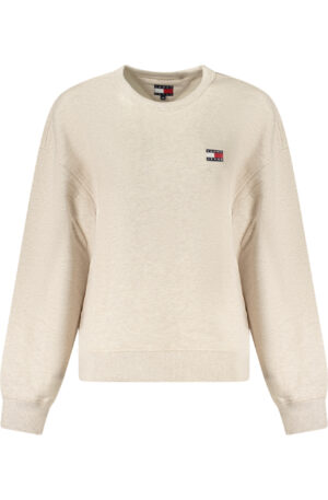 TOMMY HILFIGER FELPA SENZA ZIP DONNA BEIGE
