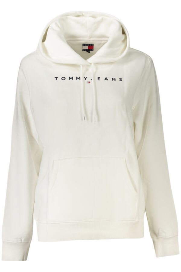TOMMY HILFIGER FELPA SENZA ZIP DONNA BIANCO