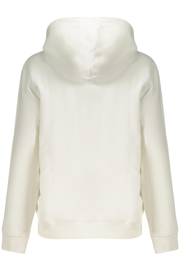 TOMMY HILFIGER FELPA SENZA ZIP DONNA BIANCO - immagine 2