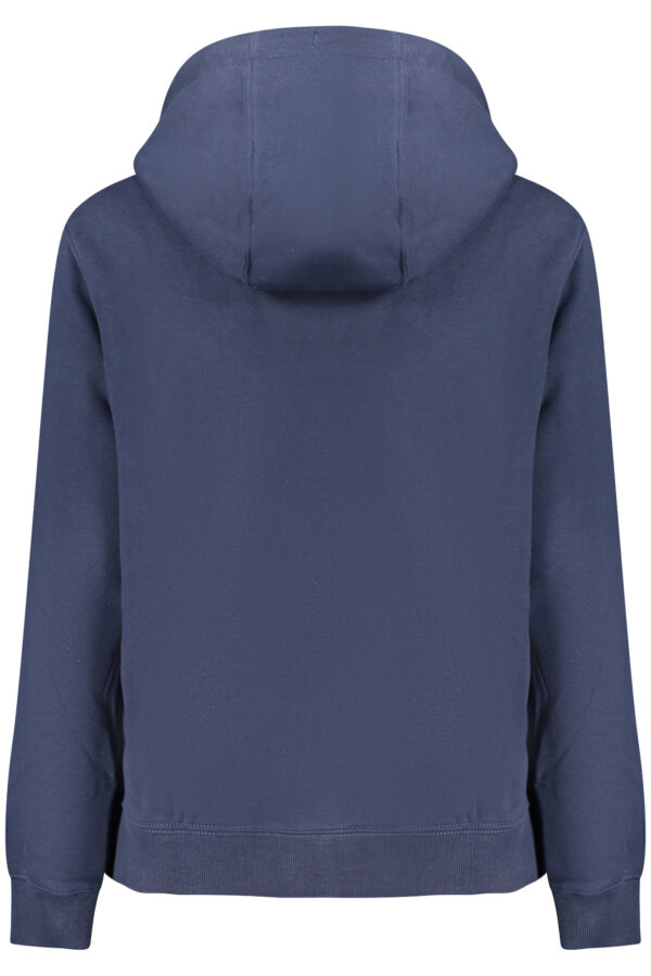 TOMMY HILFIGER FELPA SENZA ZIP DONNA BLU - immagine 2