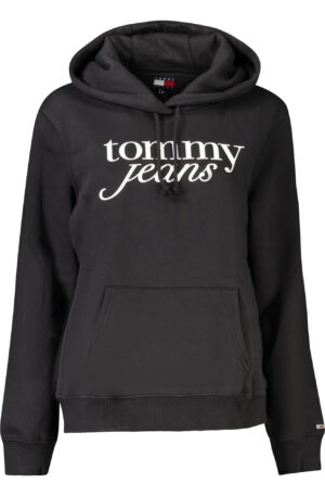 TOMMY HILFIGER FELPA SENZA ZIP DONNA NERO