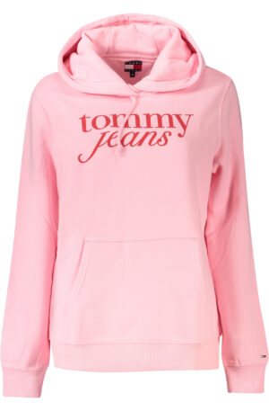 TOMMY HILFIGER FELPA SENZA ZIP DONNA ROSA