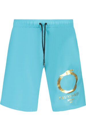 TRUSSARDI PANTALONE SHORT UOMO AZZURRO