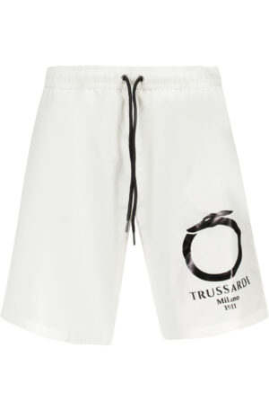 TRUSSARDI PANTALONE SHORT UOMO BIANCO