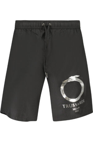 TRUSSARDI PANTALONE SHORT UOMO NERO