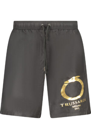 TRUSSARDI PANTALONE SHORT UOMO NERO