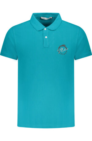 TRUSSARDI POLO MANICHE CORTE UOMO AZZURRO