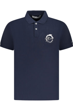 TRUSSARDI POLO MANICHE CORTE UOMO BLU