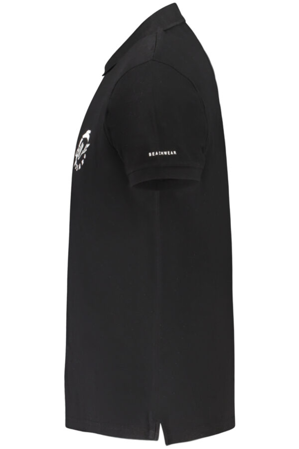 TRUSSARDI POLO MANICHE CORTE UOMO NERO - immagine 3