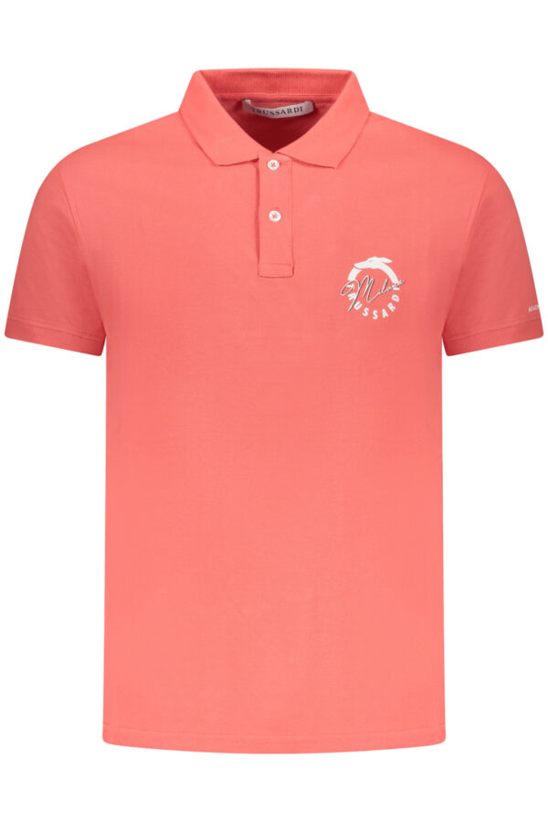 TRUSSARDI POLO MANICHE CORTE UOMO ROSA