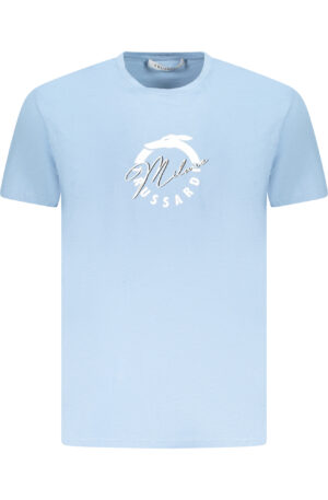 TRUSSARDI T-SHIRT MANICHE CORTE UOMO AZZURRO