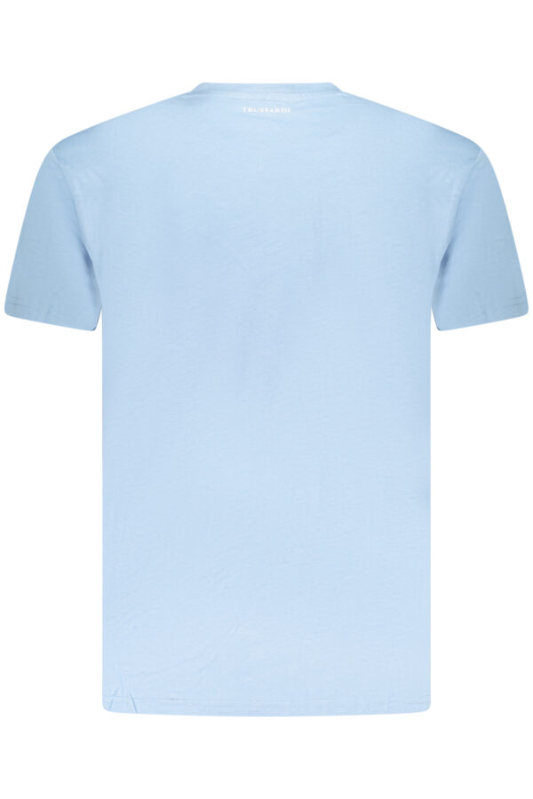 TRUSSARDI T-SHIRT MANICHE CORTE UOMO AZZURRO - immagine 2