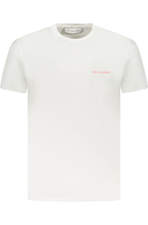 TRUSSARDI T-SHIRT MANICHE CORTE UOMO BIANCO