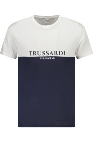 TRUSSARDI T-SHIRT MANICHE CORTE UOMO BIANCO