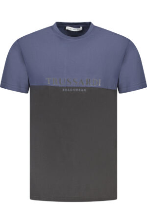 TRUSSARDI T-SHIRT MANICHE CORTE UOMO BLU