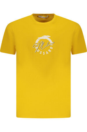 TRUSSARDI T-SHIRT MANICHE CORTE UOMO GIALLO