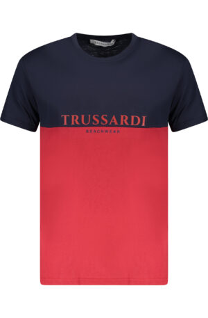 TRUSSARDI T-SHIRT MANICHE CORTE UOMO ROSSO