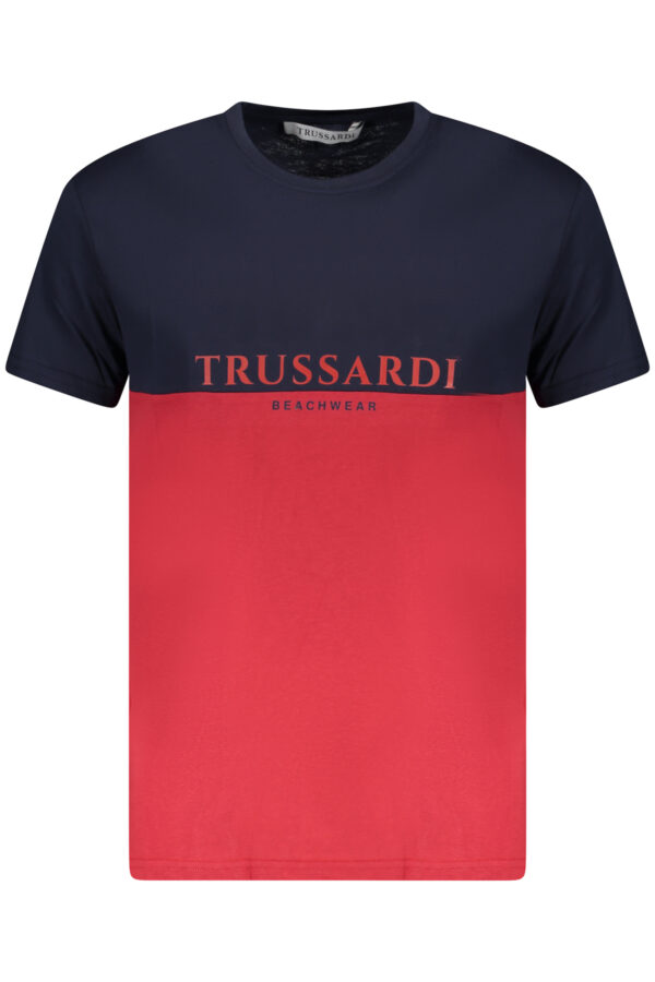 TRUSSARDI T-SHIRT MANICHE CORTE UOMO ROSSO