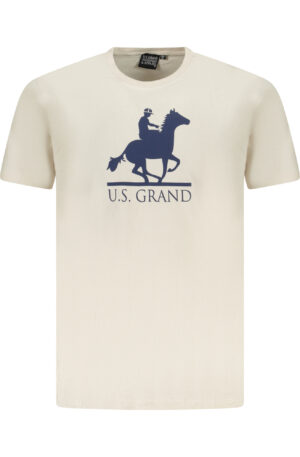 U.S. GRAND POLO T-SHIRT MANICHE CORTE UOMO BEIGE