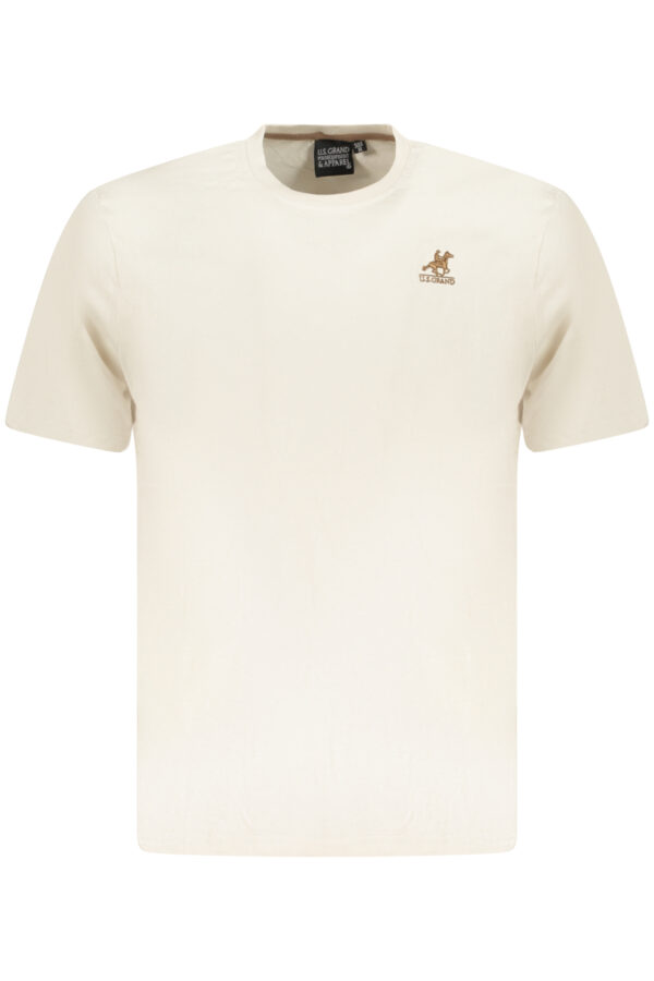 U.S. GRAND POLO T-SHIRT MANICHE CORTE UOMO BEIGE