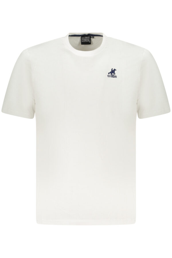 U.S. GRAND POLO T-SHIRT MANICHE CORTE UOMO BIANCO