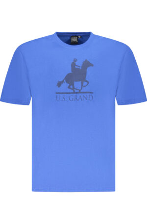 U.S. GRAND POLO T-SHIRT MANICHE CORTE UOMO BLU
