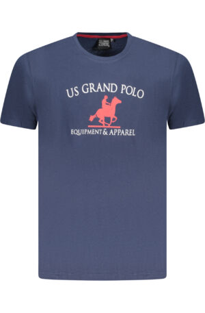 U.S. GRAND POLO T-SHIRT MANICHE CORTE UOMO BLU