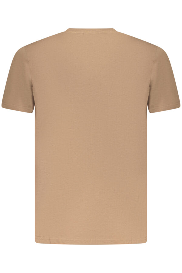 U.S. GRAND POLO T-SHIRT MANICHE CORTE UOMO MARRONE - immagine 2