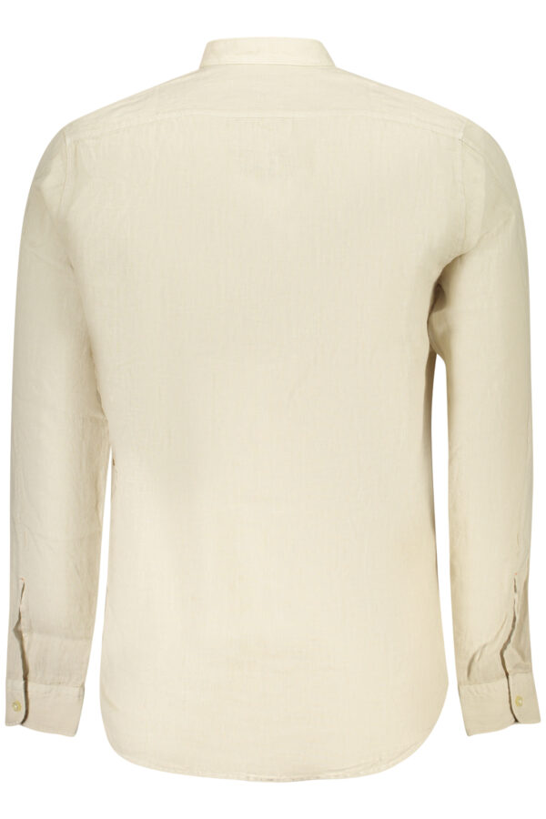 BOSS CAMICIA MANICHE LUNGHE UOMO BEIGE - immagine 2