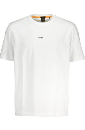 BOSS T-SHIRT MANICHE CORTE UOMO BIANCO