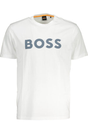 BOSS T-SHIRT MANICHE CORTE UOMO BIANCO