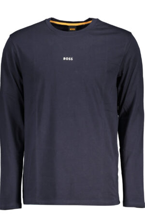 BOSS T-SHIRT MANICHE LUNGHE UOMO BLU