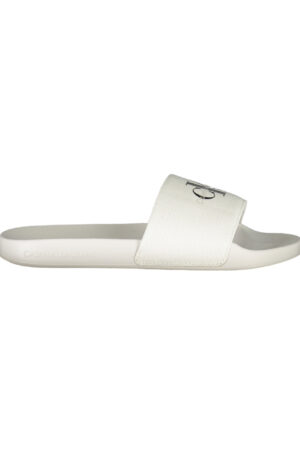 CALVIN KLEIN CALZATURA CIABATTA DONNA BIANCO